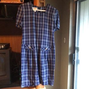 Talbots Petites Plaid Dress